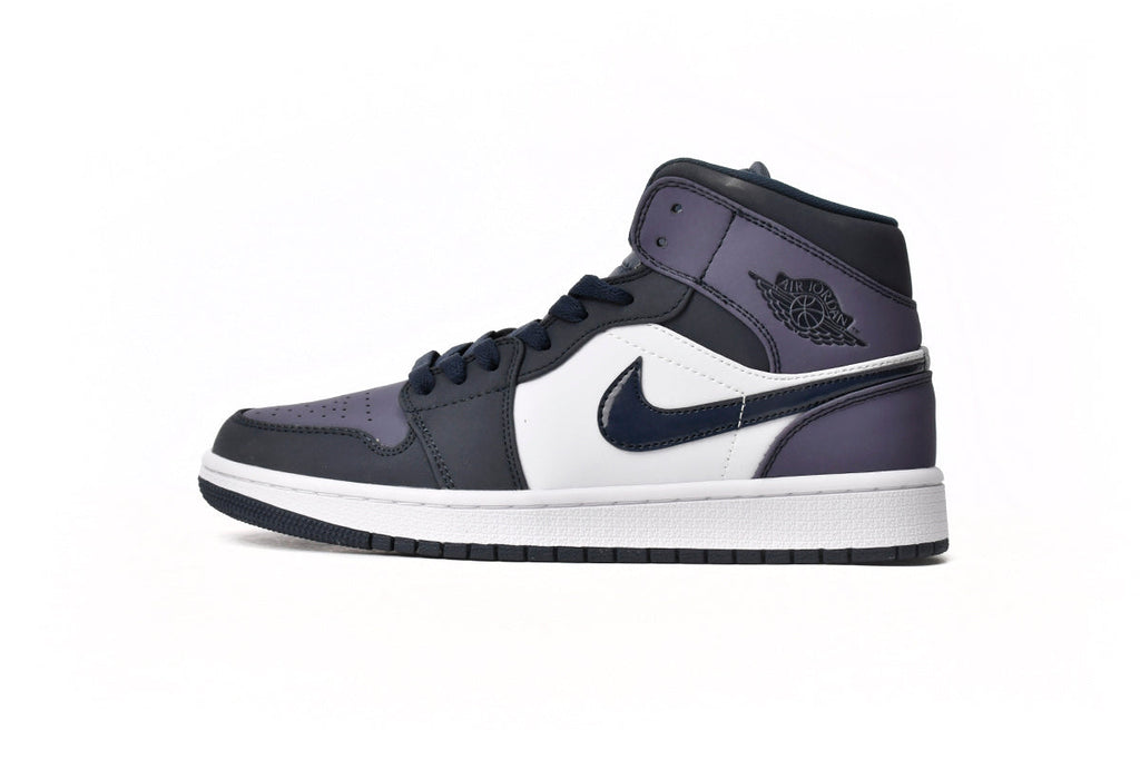 Air Jordan 1 Mid Sanded Purple Reps Sneakers 554724-445
