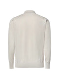 Eleventy button-fastening knitted sweater